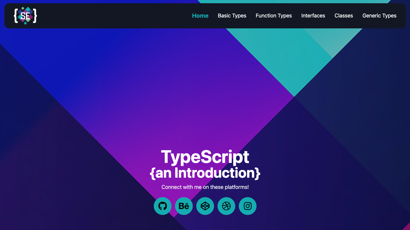 TypeScript An Introduction